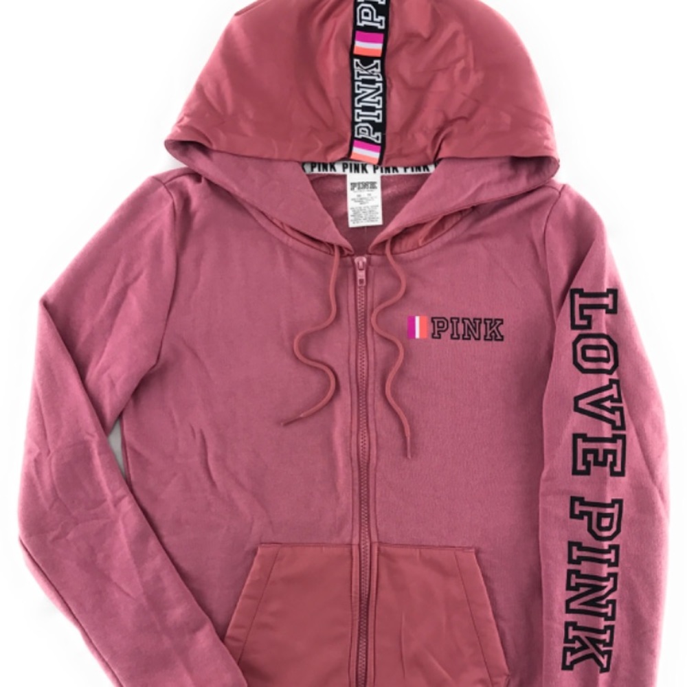 PINK Victoria Secret jacket with hoodie